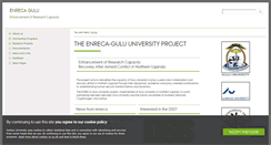 Desktop Screenshot of enreca-gulu.net